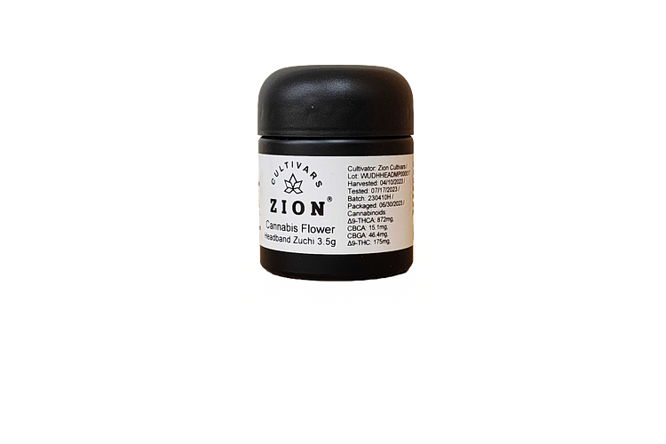 Zion Headband Zuchi 3.5 gr Flower WholesomeCo